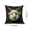 thumbnail image 2 of Cute Animals Print Pillow Set Bedroom Living Room Sofa Cushion Cm For Sofa Living Room Decoration, 2 of 5