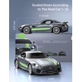 thumbnail image 5 of MIEBELY Remote Control Car, Mercedes Benz 1/16 Scale Official Authorized GT R Pro Rc Cars 7.4V 500mAh Rechargeable Battery 2.4Ghz Rc Drift Cars W/LED Toy Car Birthday Gift for Boys Kids Adults Age 6+, 5 of 8