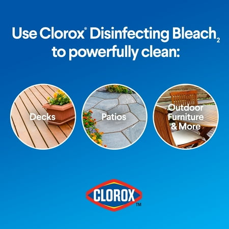 Clorox Disinfecting Bleach, Regular - 30 Ounce Bottle