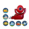 thumbnail image 1 of Star Moon Animal Projector Led Projector 6 Images Sensor Eu Plug Night Light For Kids Baby Bedroom Decoration, 1 of 3