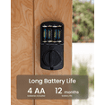 thumbnail image 5 of DESLOC B200 Fingerprint Smart Door Lock with 2 Lever Handles, App Control, Smart Locks for Front Door, Deadbolt Smart Lock, Electronic Keypad Deadbolt Lock, Emergency Power Port, 12 Months Battery, 5 of 11