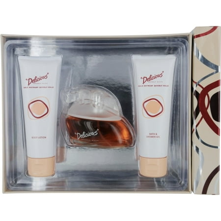Delicious Lotion - Gale Hayman 6241587 Delicious By Gale Hayman Edt Spray 3.3 Oz & Body Lotion 3.3 Oz & Shower Gel 3.3 Oz