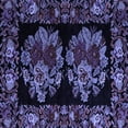 thumbnail image 1 of Ahgly Company Indoor Square Medallion Blue French Area Rugs, 3' Square, 1 of 4