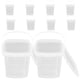 thumbnail image 4 of 10 piezas espesas espesas de helado cuadrado cubo cubos de cubos de hielo recipiente de almacenamiento de cubos de hielo con tapa, 4 of 6