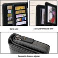 thumbnail image 4 of Cartera para pasaporte de viaje YONGSHENG con bloqueo RFID negro, 4 of 5