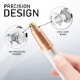 thumbnail image 4 of CHOK Rechargeable Eyebrow Hair Remover Eyebrow Trimmer Eyebrow Razor Tool for Face Lips Nose Facial Hair Removal, 4 of 6