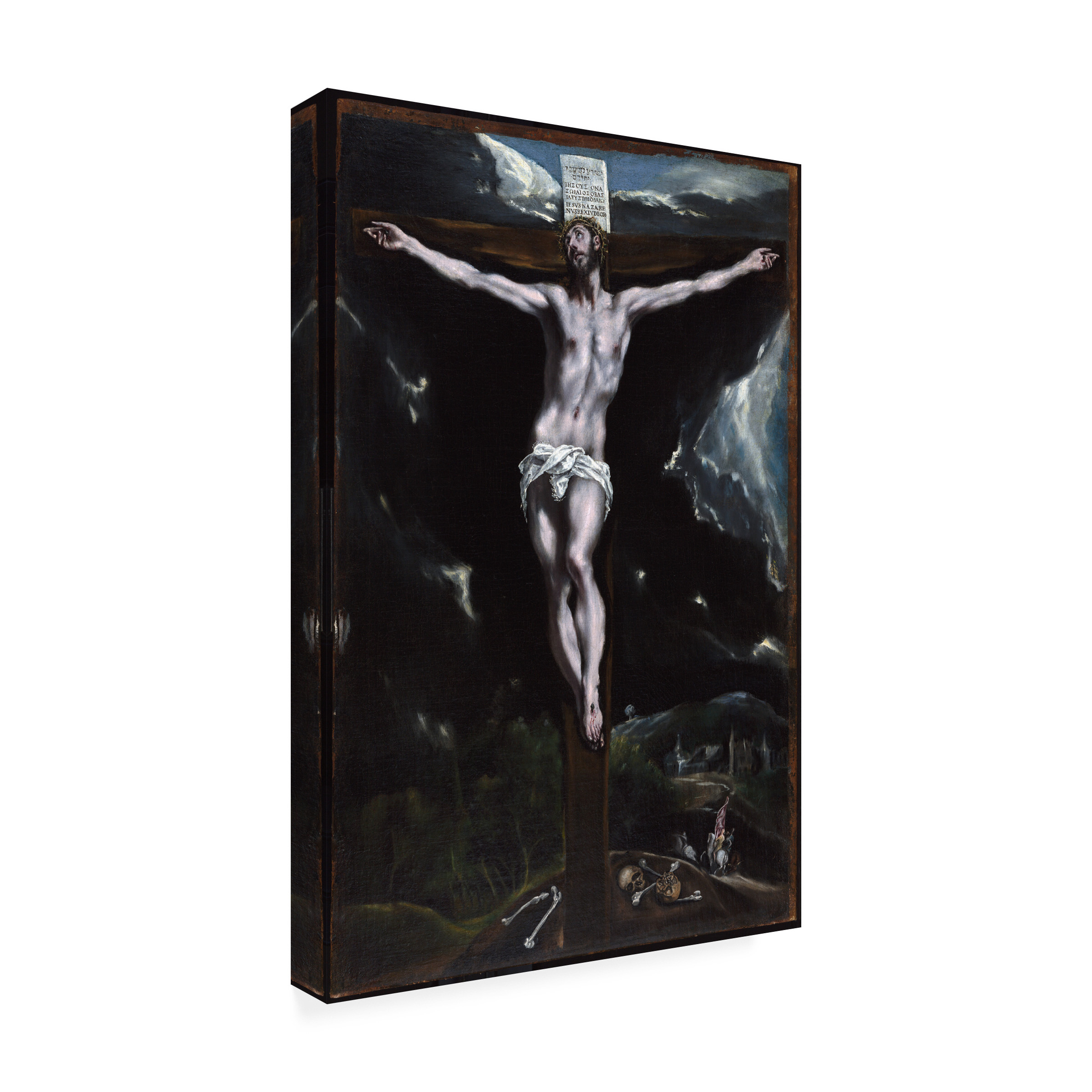 El Greco 'Christ On The Cross' Canvas Art