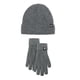 thumbnail image 1 of Conjunto de gorro y guantes para pantalla táctil cálidos para invierno, 1 of 5