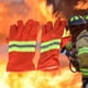 thumbnail image 4 of Guantes de bombero Macarena 2 piezas de extinción de incendios color naranja, 4 of 8