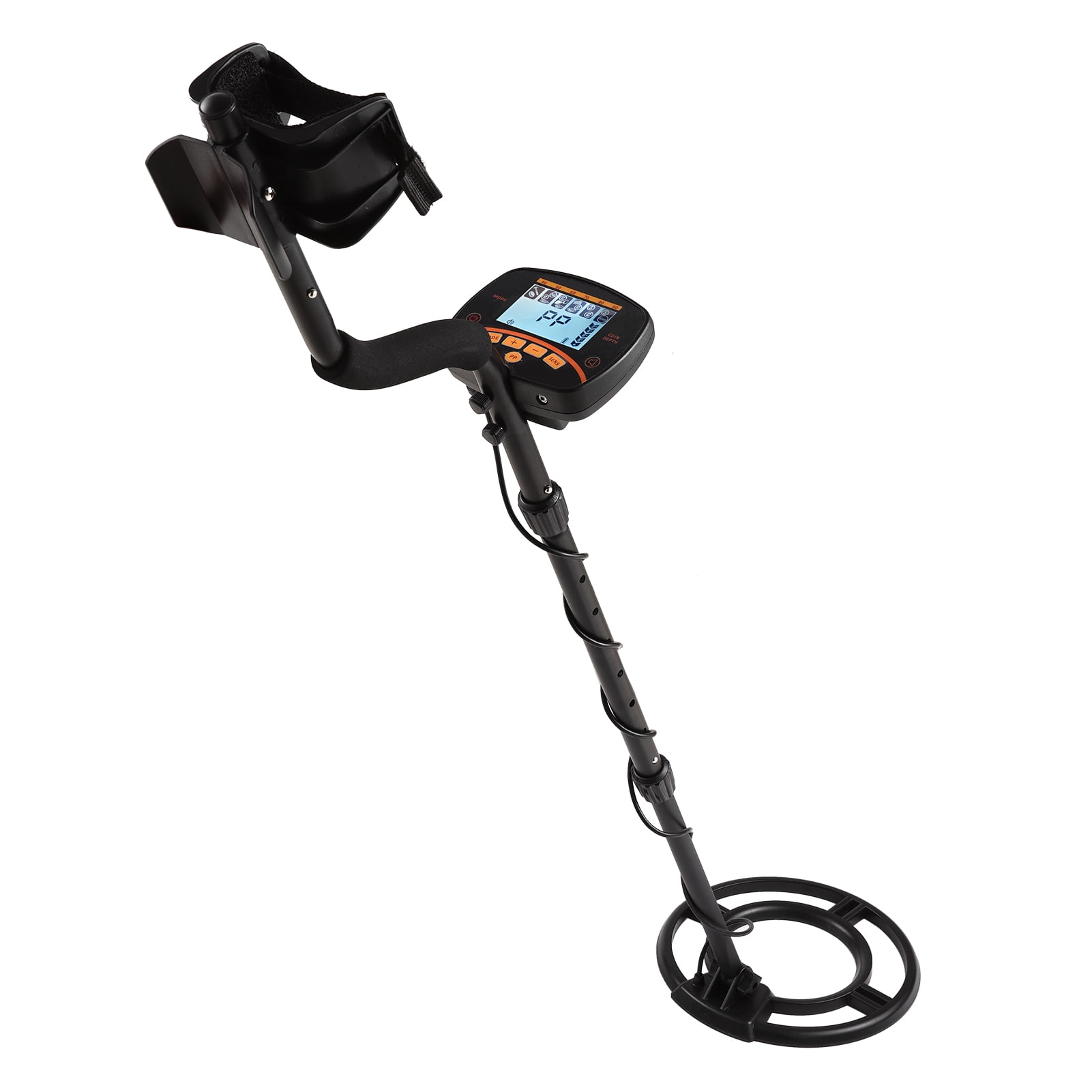 3.35-inch LCD Outdoor Metal Finder Underground Metal Detector Treasure Finder Handheld Gold Digger  Sensitivity Adjustable With All Metal+DISC+Memory+Jewelry+Pinpoint Mode