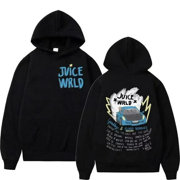 Juice Hoodie For Men Women Unisex Pullover Hoodies Fashion Wrld Fall Winter Rapper Hooded Sweatshirts