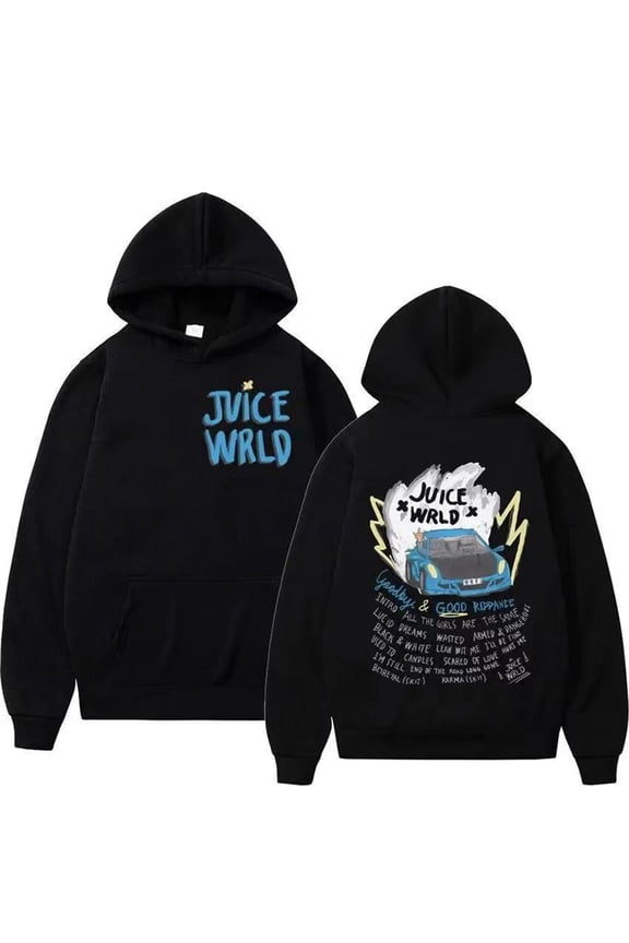 Juice Hoodie For Men Women Unisex Pullover Hoodies Fashion Wrld Fall Winter Rapper Hooded Sweatshirts