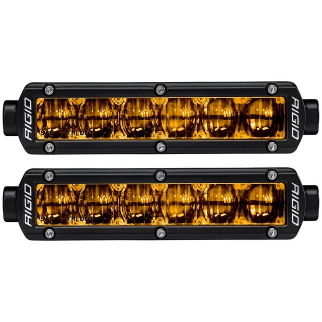 Faros antiniebla RIGID INDUSTRIES SR-Series DOT/SAE J583 de 15 cm, color amarillo