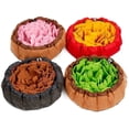 thumbnail image 3 of Pet Felt Cloth Leak Food Anti Choking Bowl Mat Dogs Cats Snuffle Bowl Mat Costing Energy Slowing Feeding Intelligence Mat, 3 of 7
