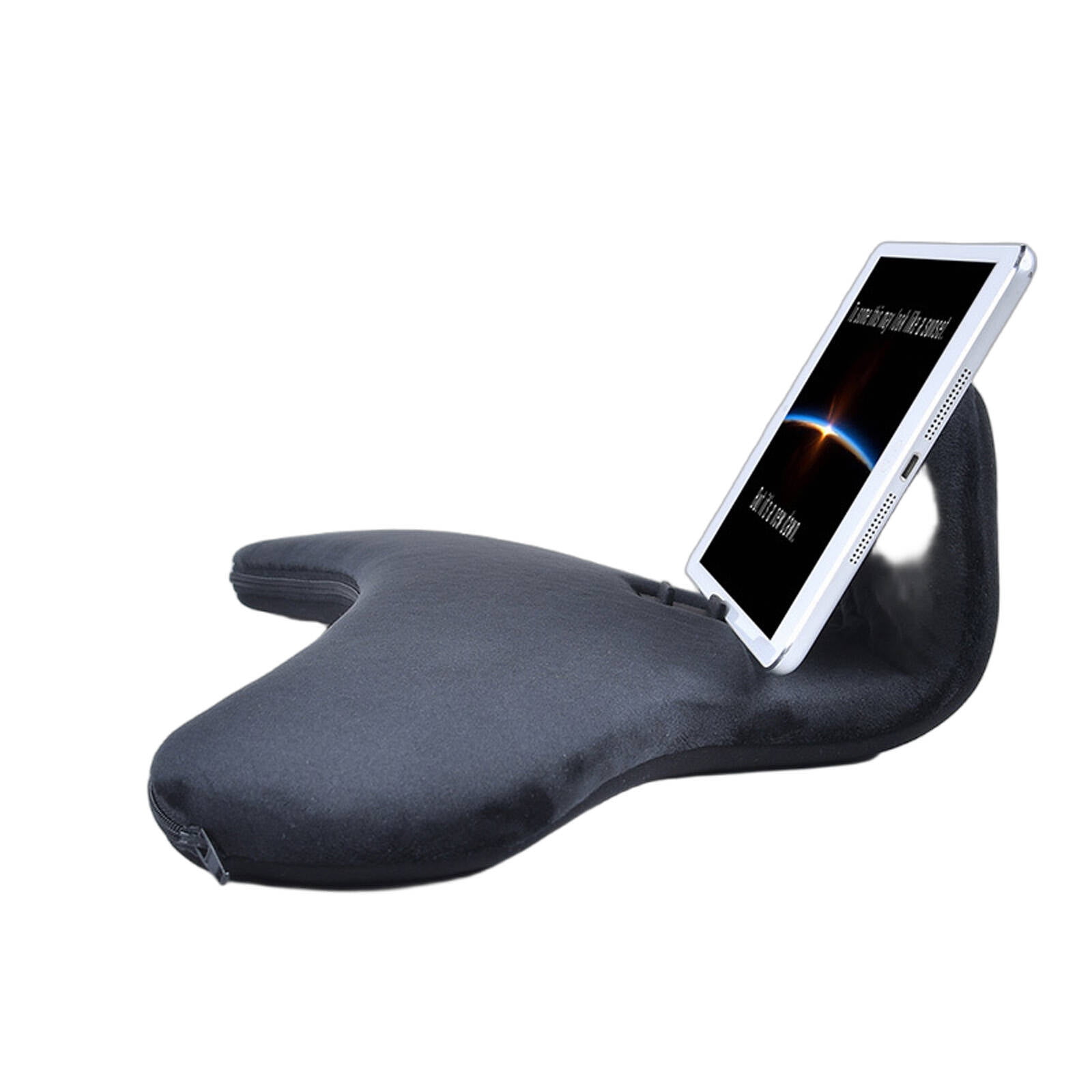 Facega Stand For Ipad Convenient For Bedside Or Desk Pillow Stand For Lap For Ipad Keeps Devices Securely In Place Tablet Holder For Bed Black