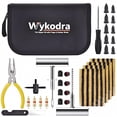 thumbnail image 1 of Kit de reparación de neumáticos Wykodra de 48 piezas, herramientas de emergencia de alta resistencia, 1 of 7