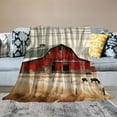 thumbnail image 2 of Fenyluxe Barn Windmill Horses Soft Cozy Printed Blanket & Throw for All Seasons Lightweight Blanket Gifts 50x60in, 2 of 6