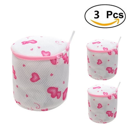 

3-Pack of Premium Bra Wash Bags for Delicates Double-Wall Protection Laundry Bags for Protecting Delicates Lingerie and Socks