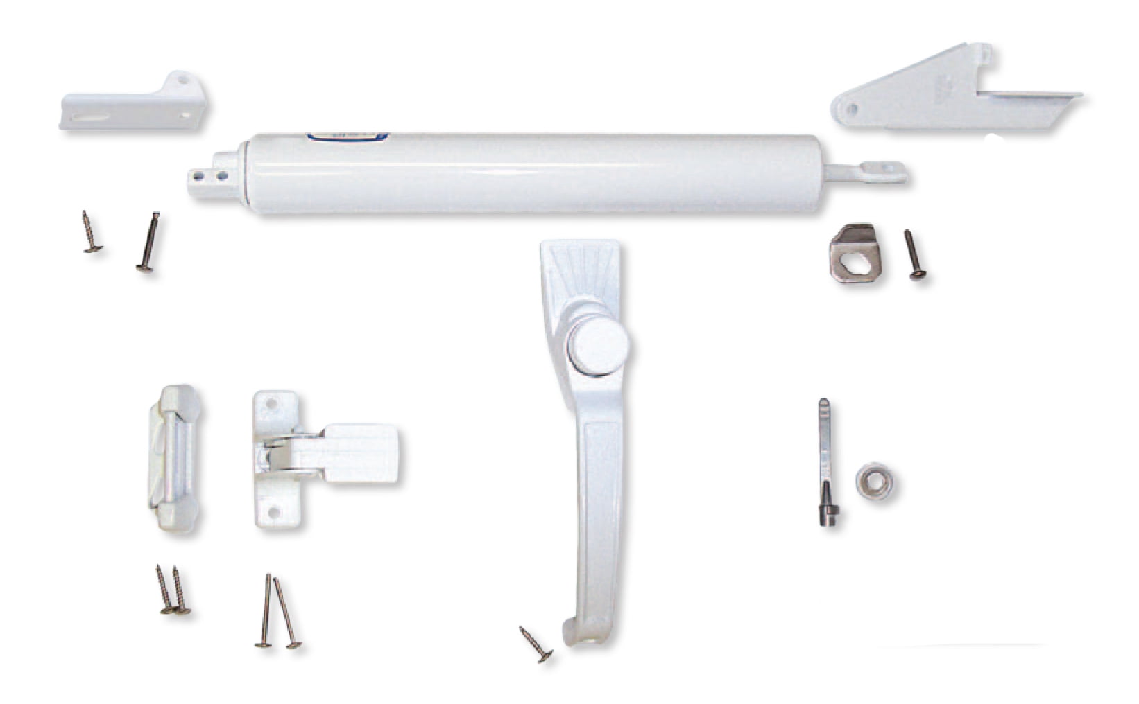 Screen Door Closer Kit White