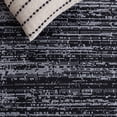 thumbnail image 6 of SAFAVIEH Mila Mellony Distressed Polyester Area Rug, Black/Ivory, 8' x 10', 6 of 10