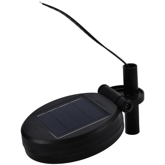 FRCOLOR 2pcs Solar Charger Camping Solar Panel Rotation for Garden Light Landscape Light