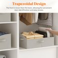 thumbnail image 3 of Organizador de armario trapezoidal Lifewit, paquete de 6 cestas, 3 of 8