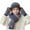 Gray, variant on Fjofpr Knitted Hats Gloves and Shawls Sets Kids Winter Beanie Hat Warm Knit Thick Ski Cap And Scarf Gloves Set For Girls Boys