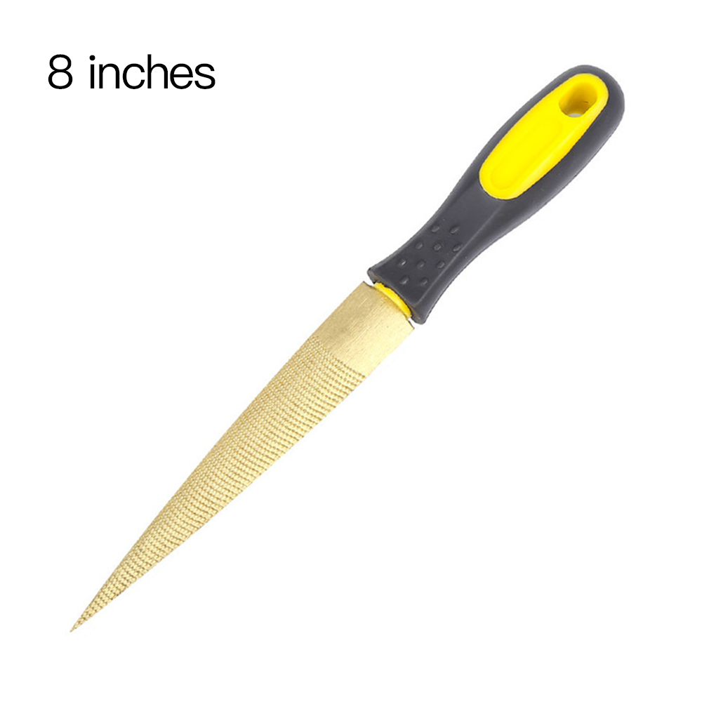 Woodworking Rasp Steel File Wood Metal DIY Crafting Polishing Flat
