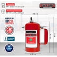 thumbnail image 2 of Pulverizador Sure Shot A1000R 1L de acero esmaltado rojo, 2 of 9