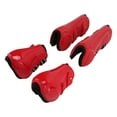 thumbnail image 3 of Chaussure de Cheval, Doux Bien Respirable Bottes de Tendon de Cheval Ensemble Réglable pour les Chevaux Ensemble de Rouge, 3 of 7