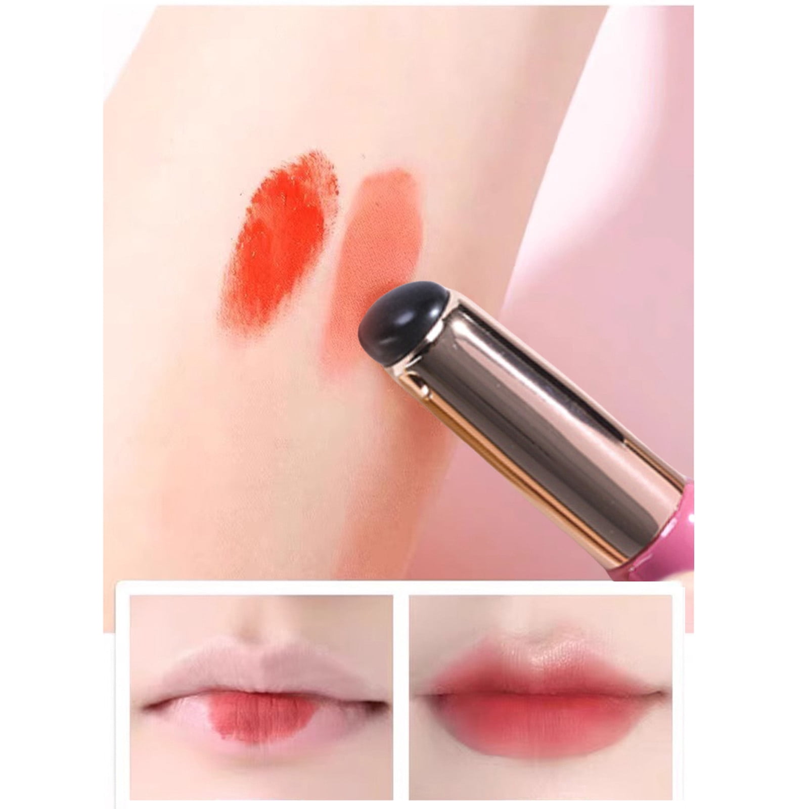 Korean Lip Stains Makeup Pallet Lipstick Combo Popular Makeup Lip Gloss for Girls 10-12 Real Lip Gloss Jelly Base Gorgeous Makeup Lazy Lipstick Color Changing Lip Stain Korean Beauty Lip Gloss