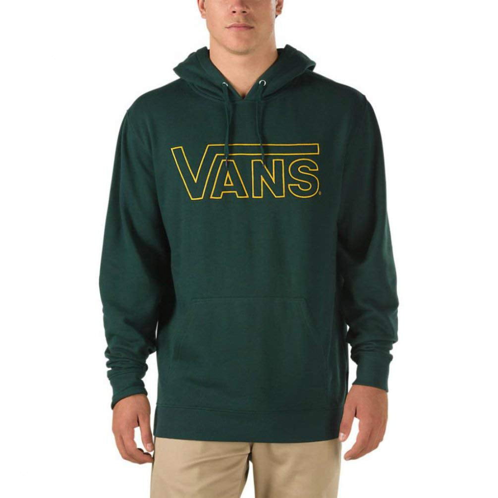 Inhibere Radioaktiv Sinewi Vans Outline Drop V Men's Green Pullover Hoodie Size 2XL - Walmart.com