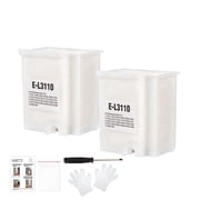 L3110 Waste Ink Pad Replacement Maintanence Box Compatible for Epson Ecotank ET-2800 ET-2803 ET-4800 ET-2400 ET-2720 ET-4700 ET-2711 L3110 L3250 L3150 Printers 2Pack