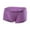 Purple, variant on fatyb Men's Underwear Breathable Seamless Thin Boxer Briefs Lightweight Plain Stretch Trunks for Men