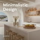 thumbnail image 2 of White / Natural Paper Towel Holder, 2 of 5