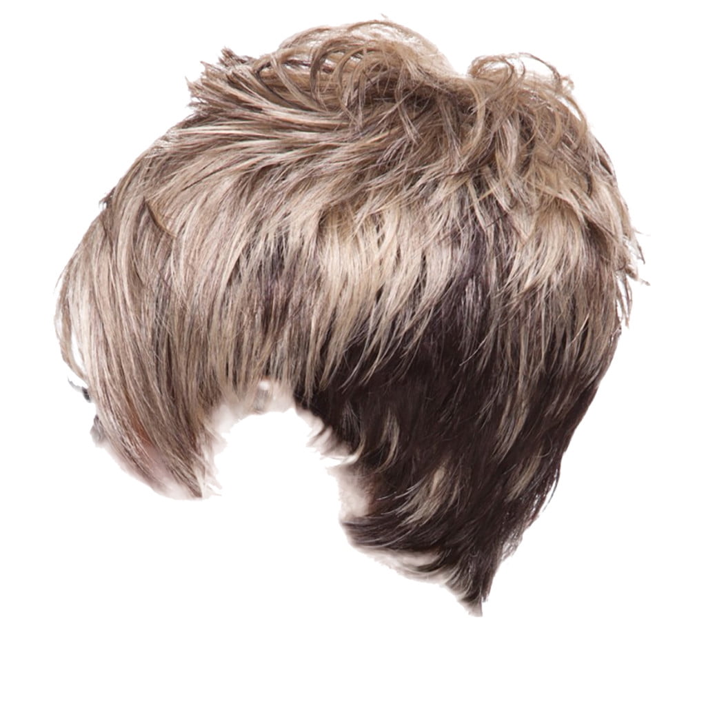 HSMQHJWE Human Hair Lace Front Wigs And Net Fashion Women Black Parting