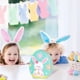 thumbnail image 5 of Caja para Guardar Dulces de Pascua | Organizador de Refrigerios de Hierro Multicolor con Un Bonito Diseño de Conejitos | Envase de Regalo con Forma de Huevo de Pascua para Dulces, Galletas y Chocolat, 5 of 6