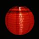 thumbnail image 2 of Lámpara colgante de festival de linterna china de tela solar LED a prueba de agua (rojo), 2 of 8