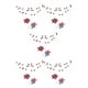 thumbnail image 3 of Cateissary Stair Garland Fasionable for Wedding Red Festive Streamers Delicate Trump Verand Romantic Birthday Under Stronger Atmosphere the Type2 NO2, 3 of 6
