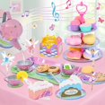 thumbnail image 2 of Set de fiesta de té PRE-WORLD Musical para niños de 3 a 6 años, 53 piezas con funda, 2 of 8