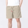 thumbnail image 2 of yillto Men's Casual 5 Inch Shorts Drawstring Summer Beach Stretch Lightweight Golf Shorts with Pockets, 2 of 7