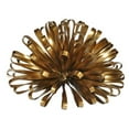 thumbnail image 1 of Cheungs FP-4458S Gold Metal Ribbon Decor, Small - 4.25 x 8.5 x 8.5 in., 1 of 1