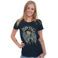 thumbnail image 4 of Betty Boop Cartoon Biker Angel Wings Women's T Shirt Ladies Tee Brisco Brands S, 4 of 6