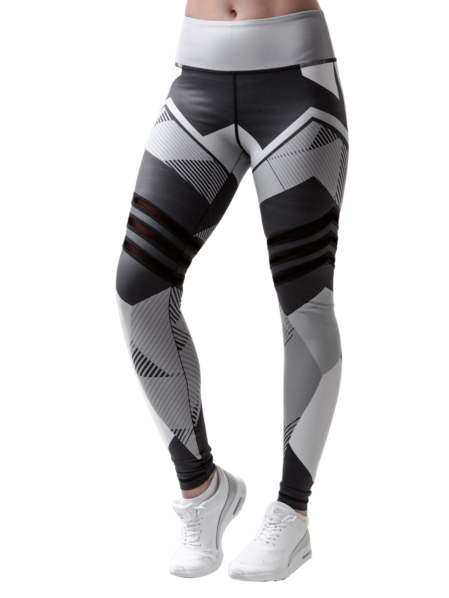 Women's Sports Yoga Leggings Running Gym Workout Pants Fitness Stretch Trousers