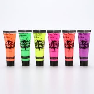 Maydear UV Face Paint and Body Paint Set, UV Glow Fluorescent