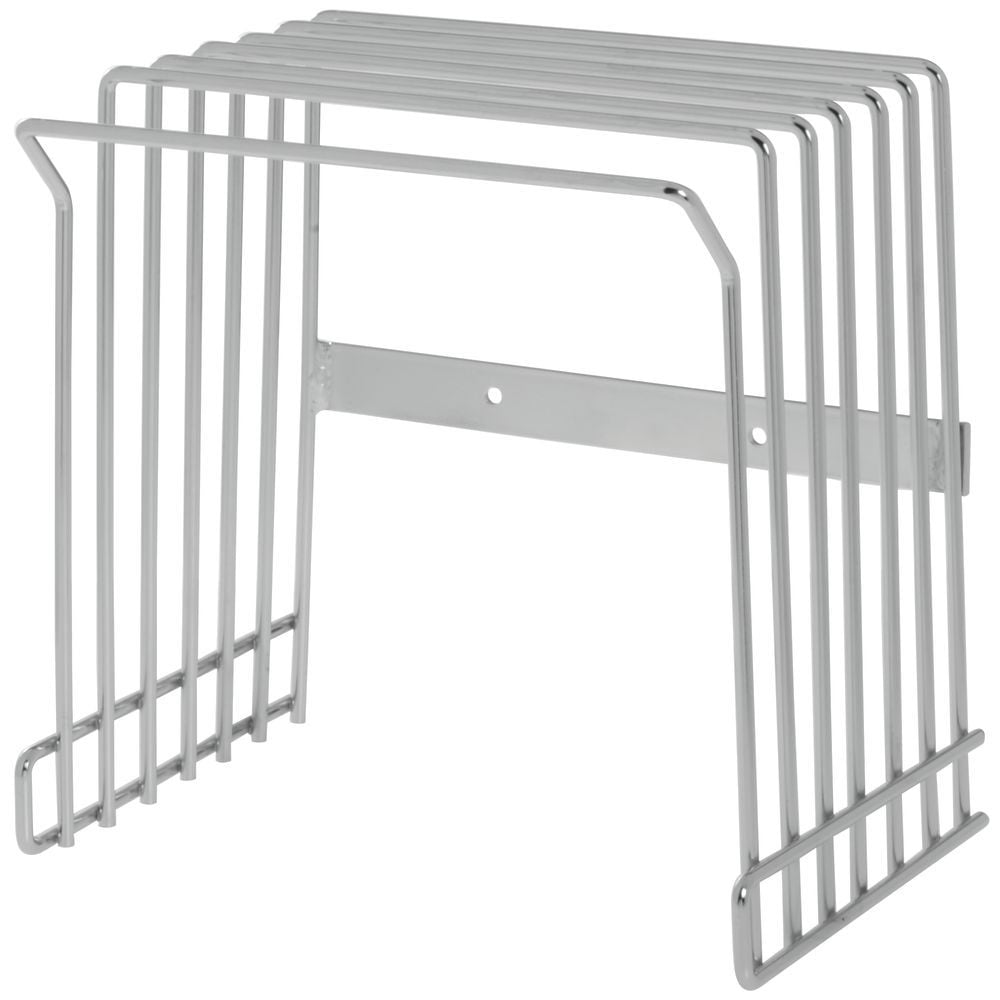 HUBERT® Metal Wire Wall Mount Cutting Board Rack 9 1/2"L x 7 3/8"D x 10 1/2"H