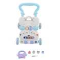 thumbnail image 1 of Andador para bebé con asa cómoda y control de velocidad, ruedas antivuelco, soporte para niños pequeños, herramienta de aprendizaje para caminar, color azul, 1 of 14