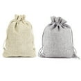 thumbnail image 3 of 2pcs Gift Necklace Bracelets Linen Jewelry Packaging Drawstring Storage Bags Jewelry Packaging Pouch Small Cosmetic Case, 3 of 7
