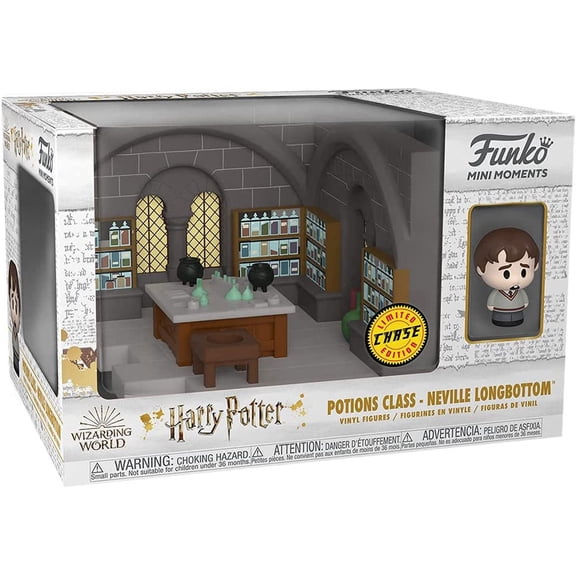 Funko Movie Mini Moments Vinyl Figure Set - Harry Potter - POTIONS CLASS (Neville Longbottom)*CHASE*