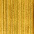 thumbnail image 1 of Ahgly Company Indoor Square Abstract Yellow Modern Area Rugs, 6' Square, 1 of 4